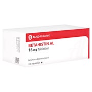 Betahistin AL 16 mg Tabletten 100 St