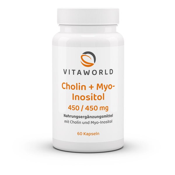 Cholin & Inositol 450 mg/450 mg Kapseln 60 St