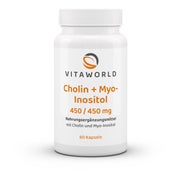 Produktabbildung: Cholin & Inositol 450 mg/450 mg Kapseln 60 St