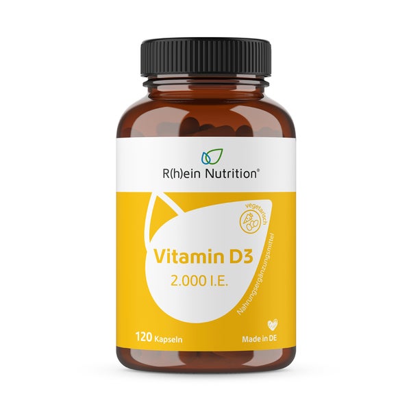 Vitamin D3 2.000 I.E. Kapseln 120 St