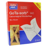 GOTA SORB Steril 10x10 cm 10 St