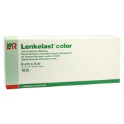 Lenkelast Color Mittelzugbinde, 6 cm x 5 m, grün 10 St