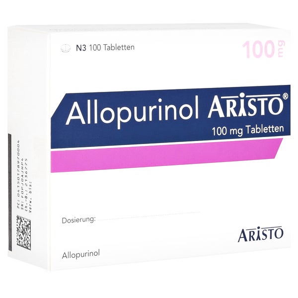 Allopurinol Aristo 100 mg Tabletten 100 St