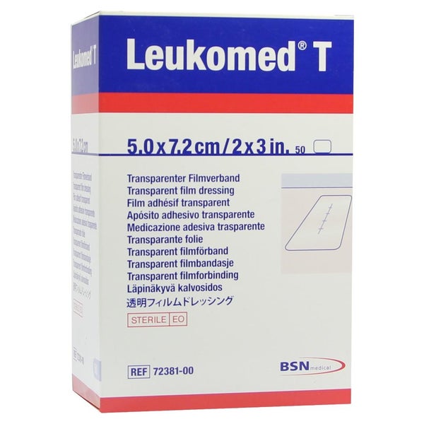 Leukomed transparent plus sterile Pflaster 50 St