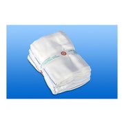 NOBA Bauchtuch nicht vorgewaschen weiß ohne Schlaufe 4-lagig 20 Stück - 45 cm x 70 cm 20 St