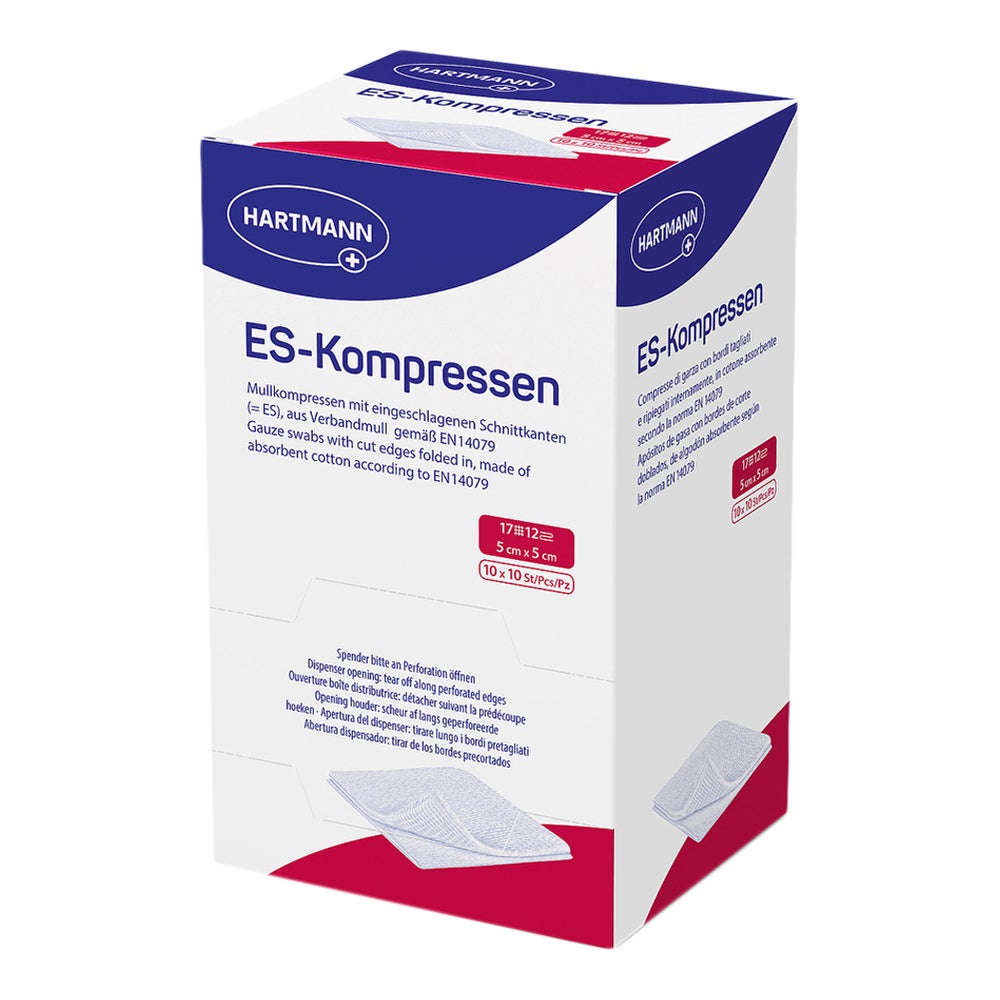 ES-Kompressen steril 5x5 cm 12f 10X10 St