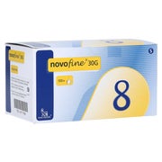 Novofine Nadeln 0,30x8 mm thinwall 100 St