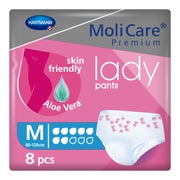 Produktabbildung: MoliCare Premium Lady Pants, 7 Tropfen, Gr. M, 80 - 120 cm Hüftumfang 8 St