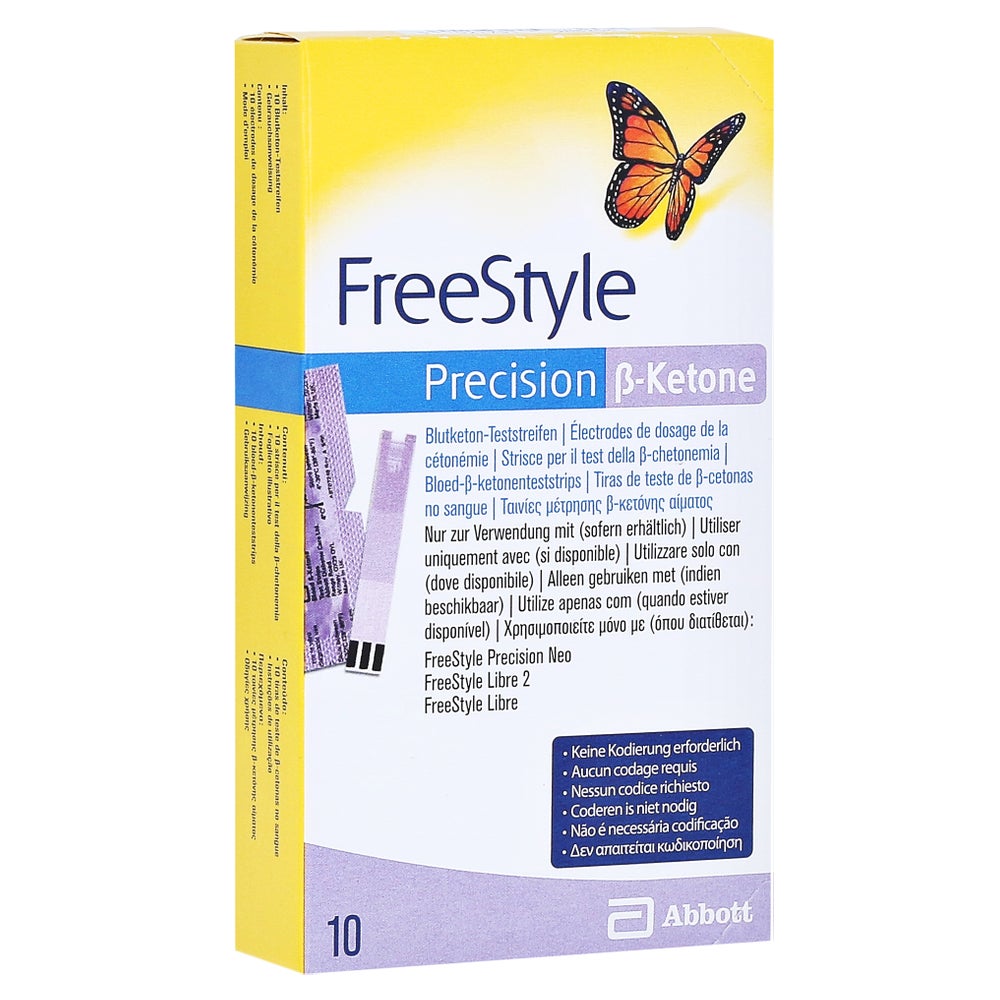 Freestyle Precision ß-ketone Blutketon T 10 St