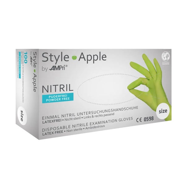 Style Apple Unt.hands.nitril unster.pf M 100 St 100 St