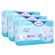 TENA ProSkin Flex Maxi Inkontinenzvorlage mit Hüftbund L, 22 Stück 3X22 St