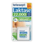 tetesept Laktase 22.000 Langzeit-Depot | 40 Tabletten 40 St