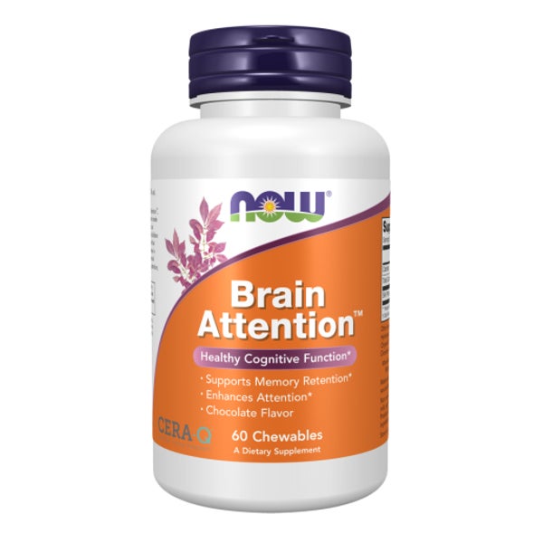 Brain Attention™, Kautabletten mit Schokoladengeschmack 60 St