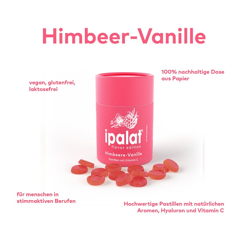 Ipalat Pastillen Flavor edition Himbeere 40 St