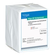 Höga-kompressen OP 10x10 cm unsteril 8fa 100 St