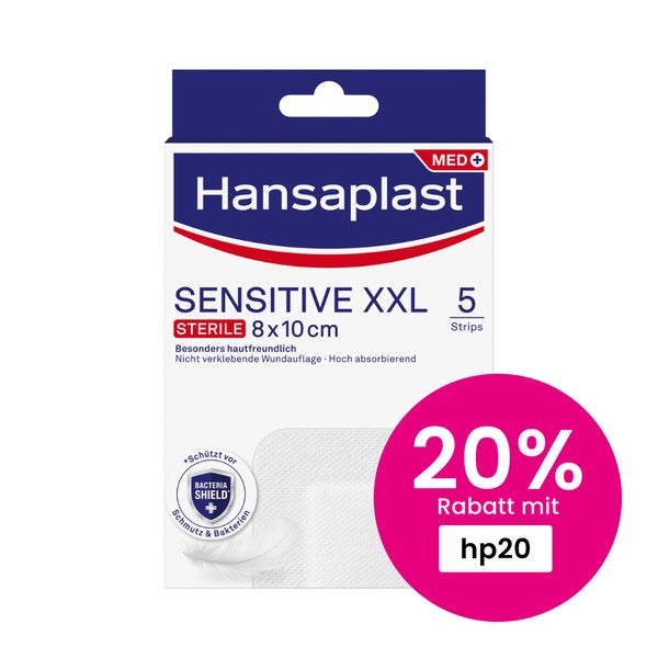 Hansaplast Sensitive XXL 5 St