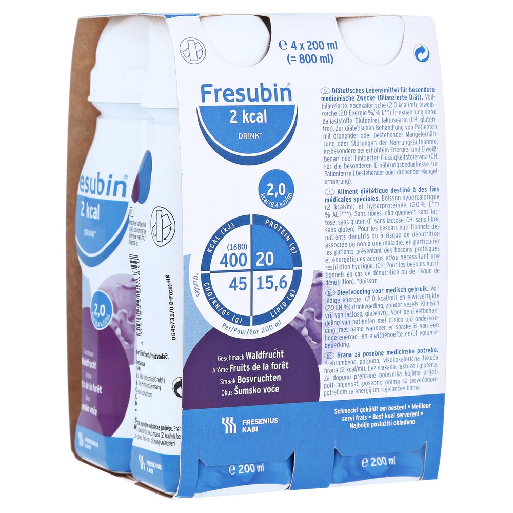 Fresubin 2 kcal DRINK Waldfrucht Trinkfl 4X200 ml