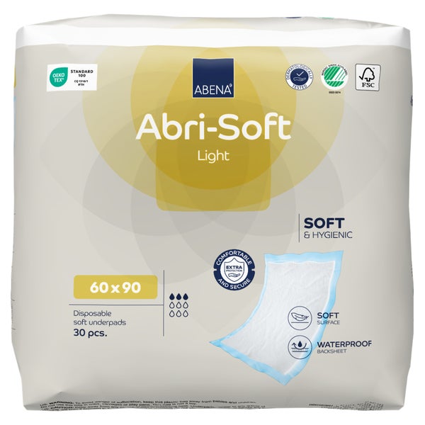 ABRI Soft Light Krankenunterlage 60x90 c 4X30 St
