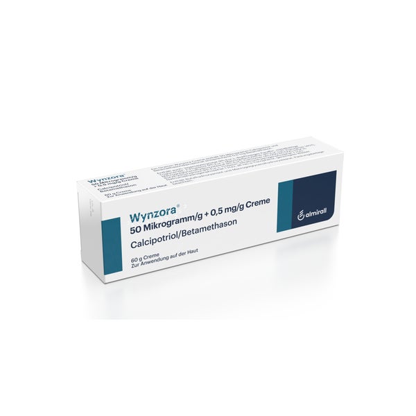 WYNZORA 50 Mikrogramm/g + 0,5 mg/g Creme 60 g