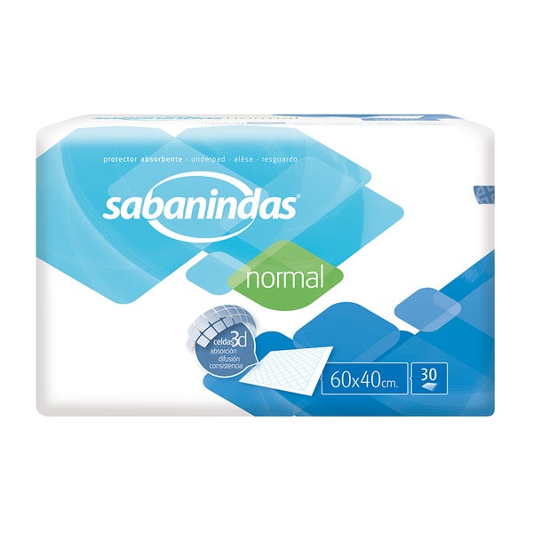 Sabanindas Normal Bettschutzeinlage 40x6 30 St