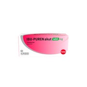 Produktabbildung: IBU-PUREN akut 400 mg Filmtabletten 50 St