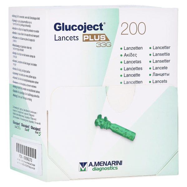 Glucoject Lancets 200 St