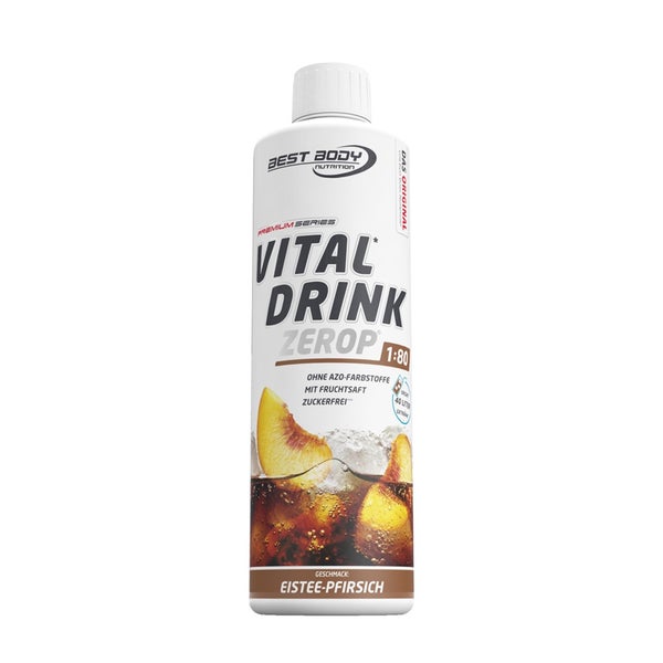 Vital Drink Zerop - Eistee Pfirsich 500 ml