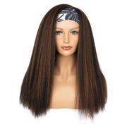 Stirnbandperücke Kinky Straight Yaki glatt 56 cm #2A 30 High 1 St