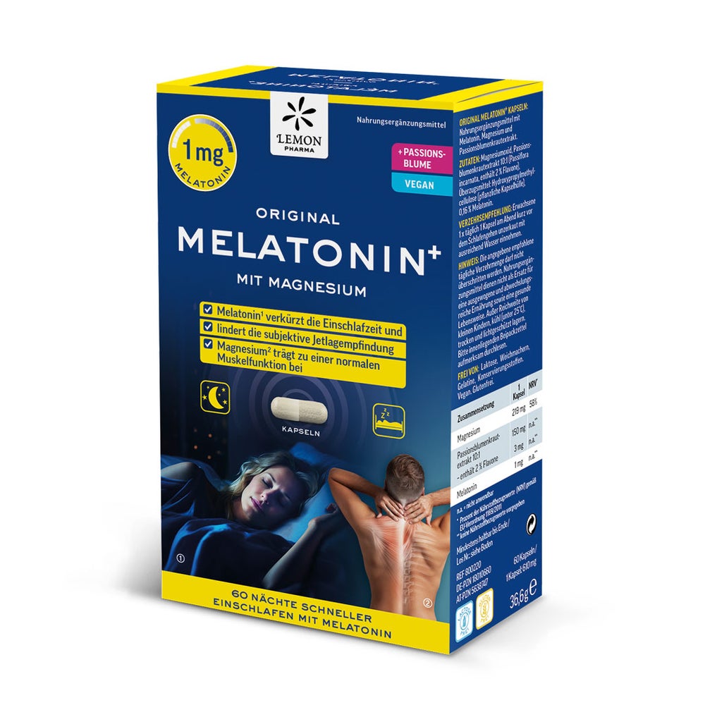 Lemon Pharma Original Melatonin+ Kapseln 60 St