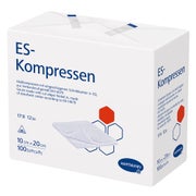 Produktabbildung: Hartmann ES-Kompressen unsteril 12- lagig 100 Stück - 10 x 20 cm 100 St