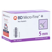 BD Micro-fine+ 5 Pen-Nadeln 0,25x5x110 m 110 St