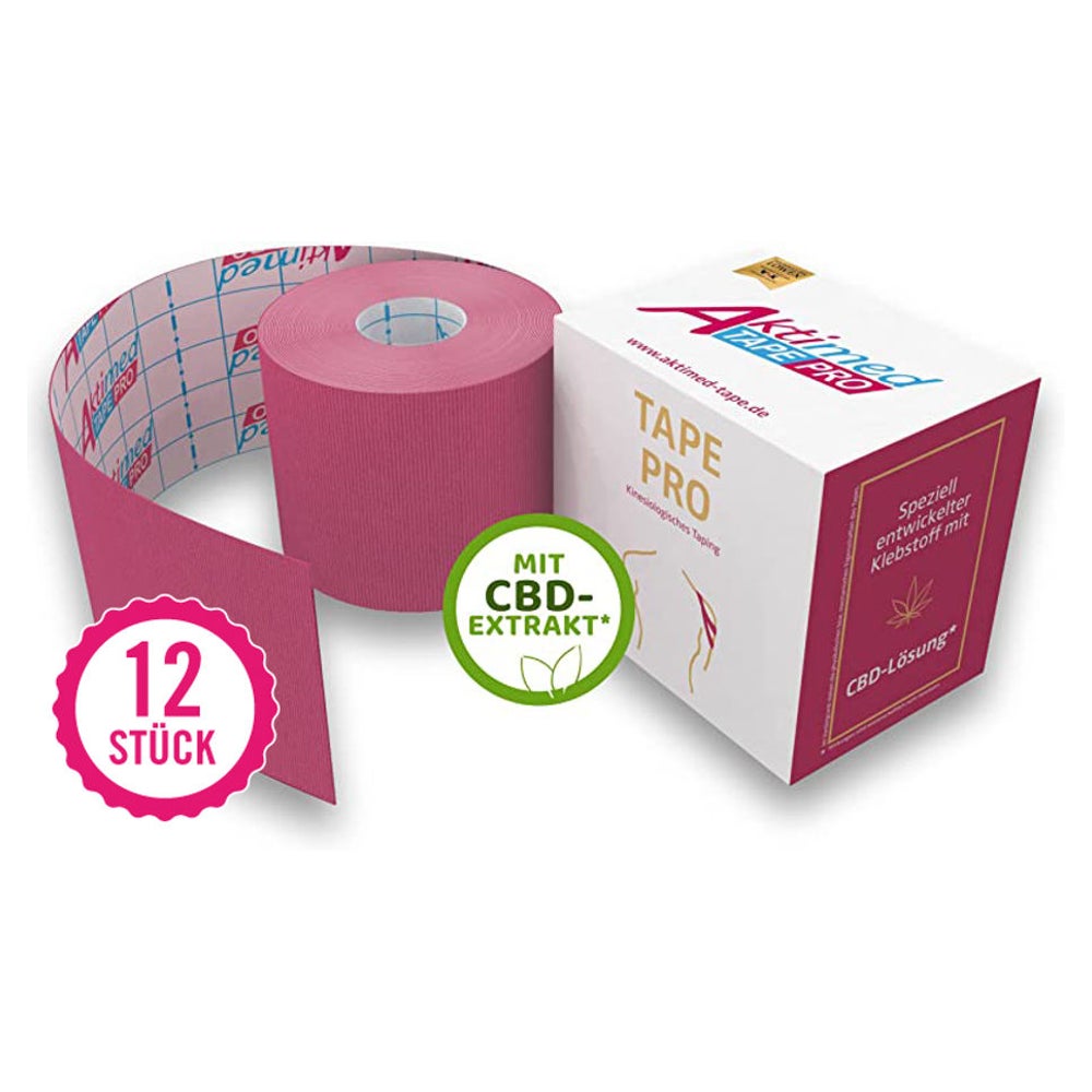 TAPE PRO mit 10% CBD pink 12 St