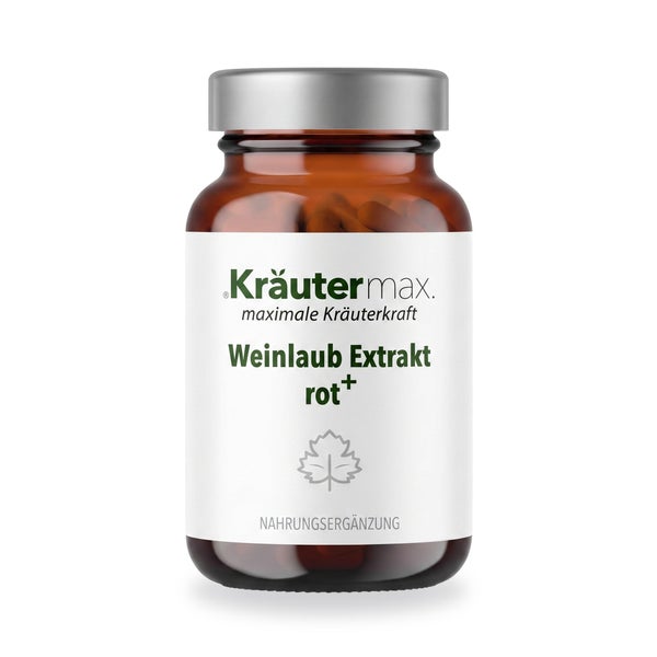 Weinlaub Extrakt Rot 400 Mg Plus Kapseln 60 St