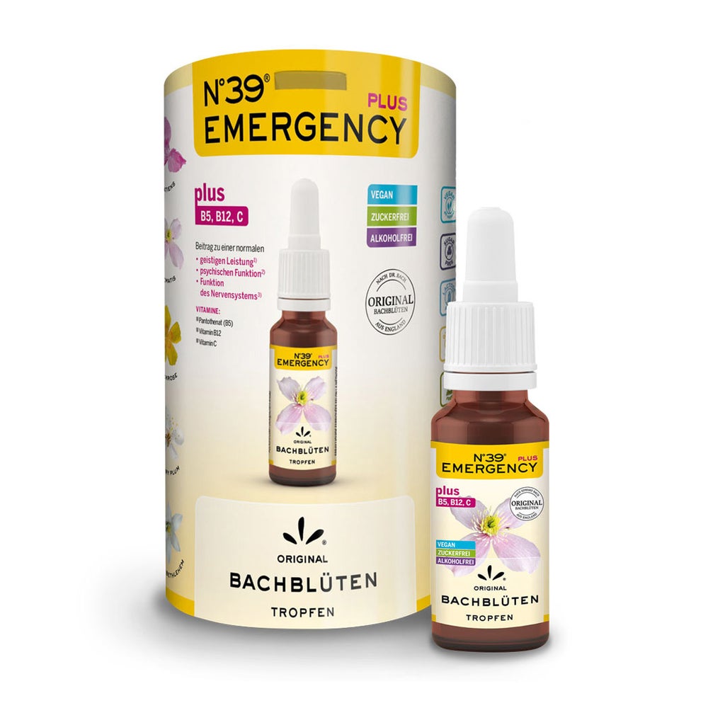 Bachblüten N°39 Emergency Plus Tropfen 20 ml