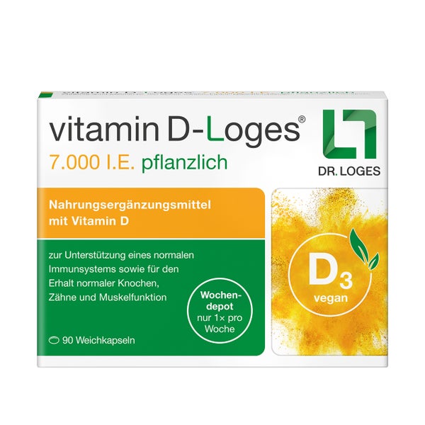 vitamin D-Loges® 7.000 I.E. pflanzlich 90 St