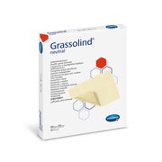Grassolind Salbenkompressen 10x10 cm ste 10 St