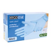 Hygostar Safe Light Nitrilhands.unste.pf Xl Blau 100 St