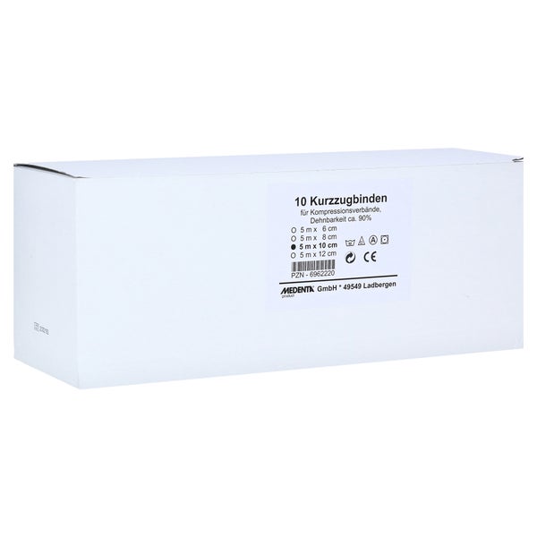 Kurzzugbinde 10 cmx5 m 10 St