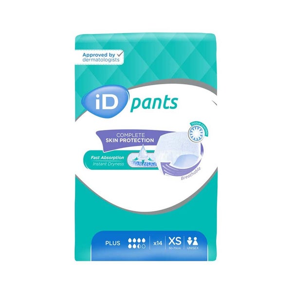 ID Pants Cotton Feel plus Gr.XS 4X14 St