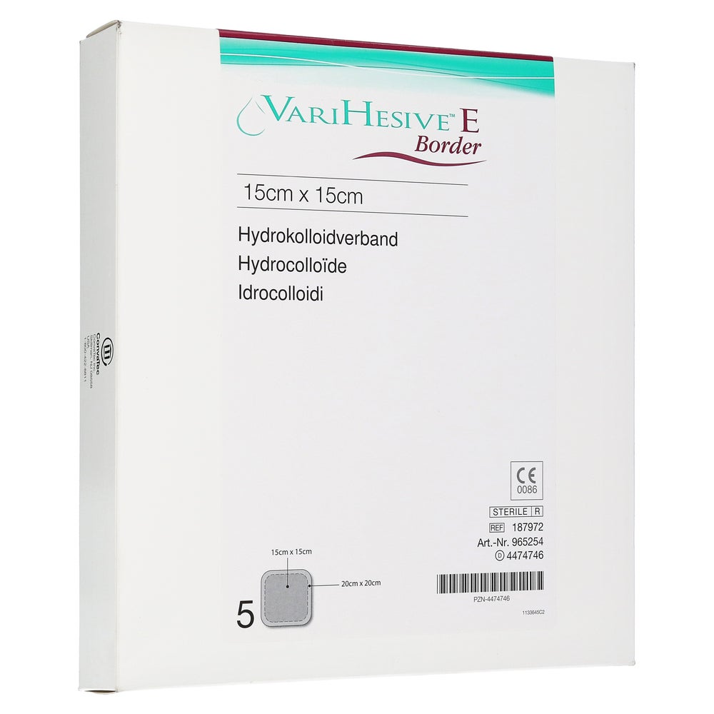 Varihesive E Border 15x15 cm HKV hydroak 5 St