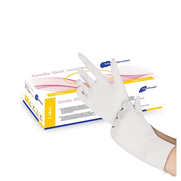 Editrade Gentle Skin Sensitive - Latex-Untersuchungshandschuhe