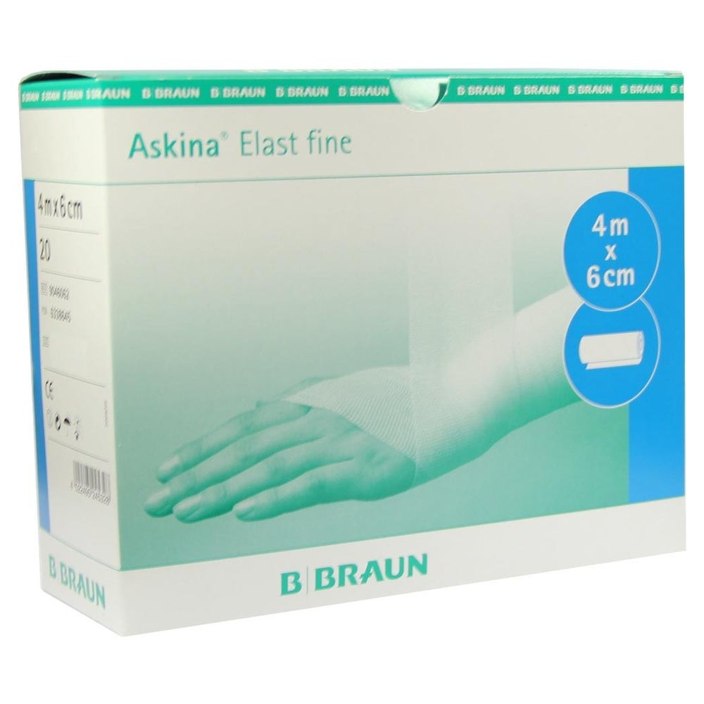 Askina Elast Fine Binde 6 cmx4 m lose 20 St