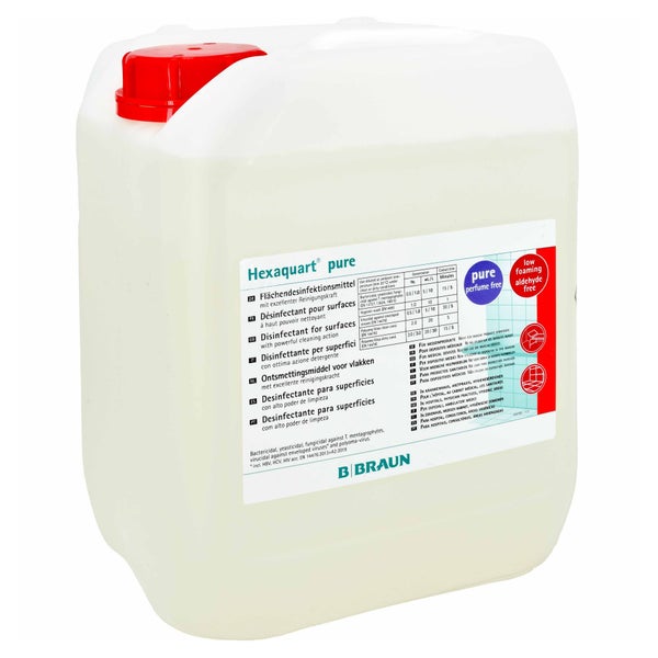 B. Braun Hexaquart pure Flächendesinfektion - 5 l – Kanister 5 l