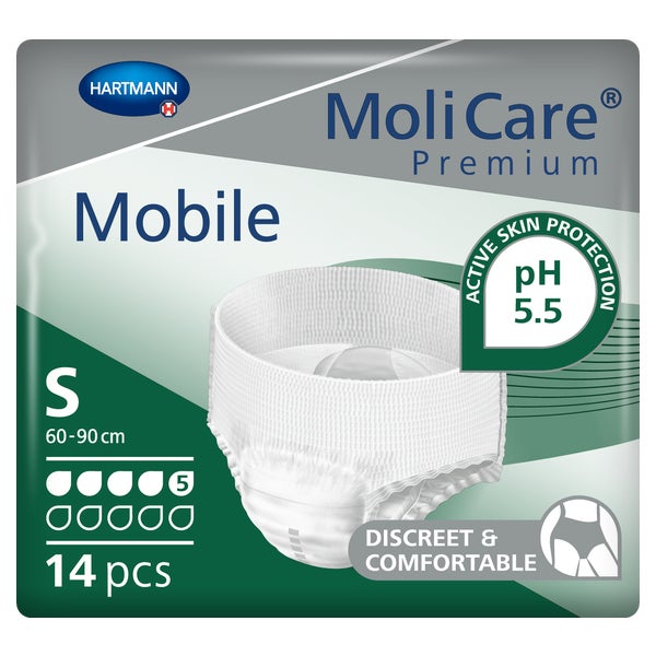 Molicare Premium Mobile 5 Tropfen Gr.S 14 St