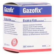 Gazofix Fixierbinde kohäsiv 6 cm x 4 m 1 St