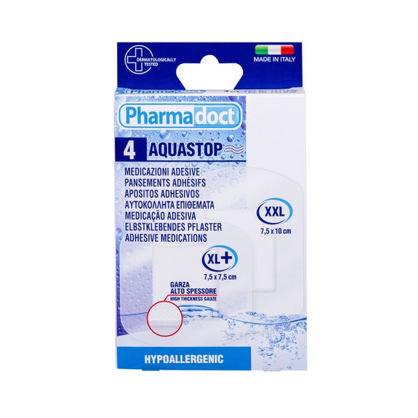 Pflaster Aquastop 2 Größen 7,5x7,5 cm+7, 4 St