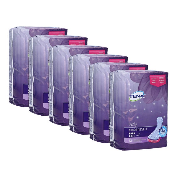 TENA Discreet Maxi Night 6X12 St