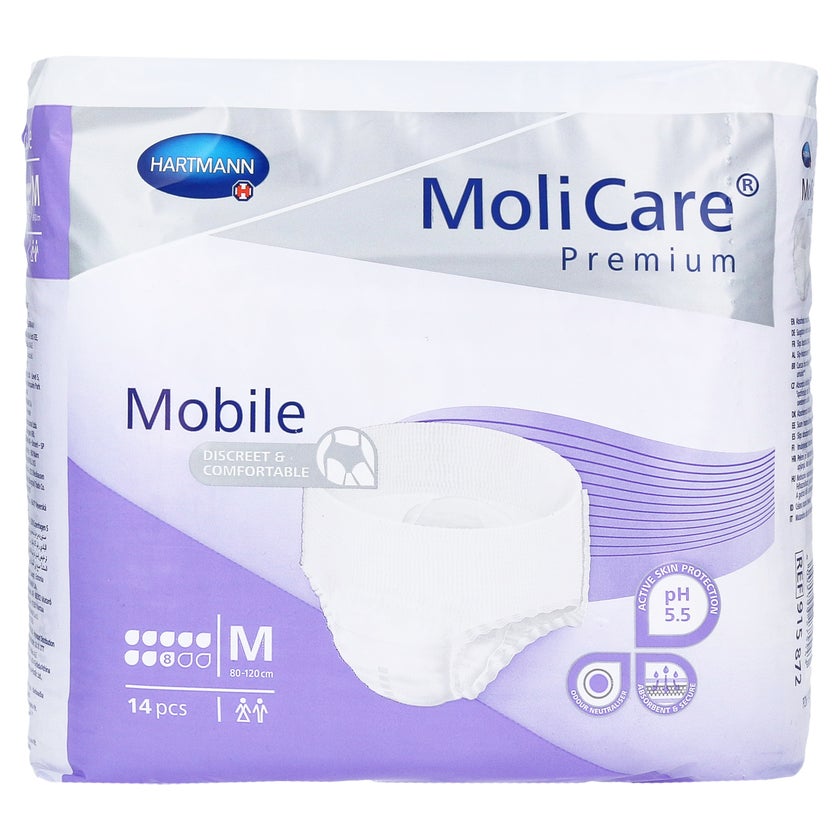 Molicare Premium Mobile 8 Tropfen Gr.M 14 St, 14 St online kaufen 
