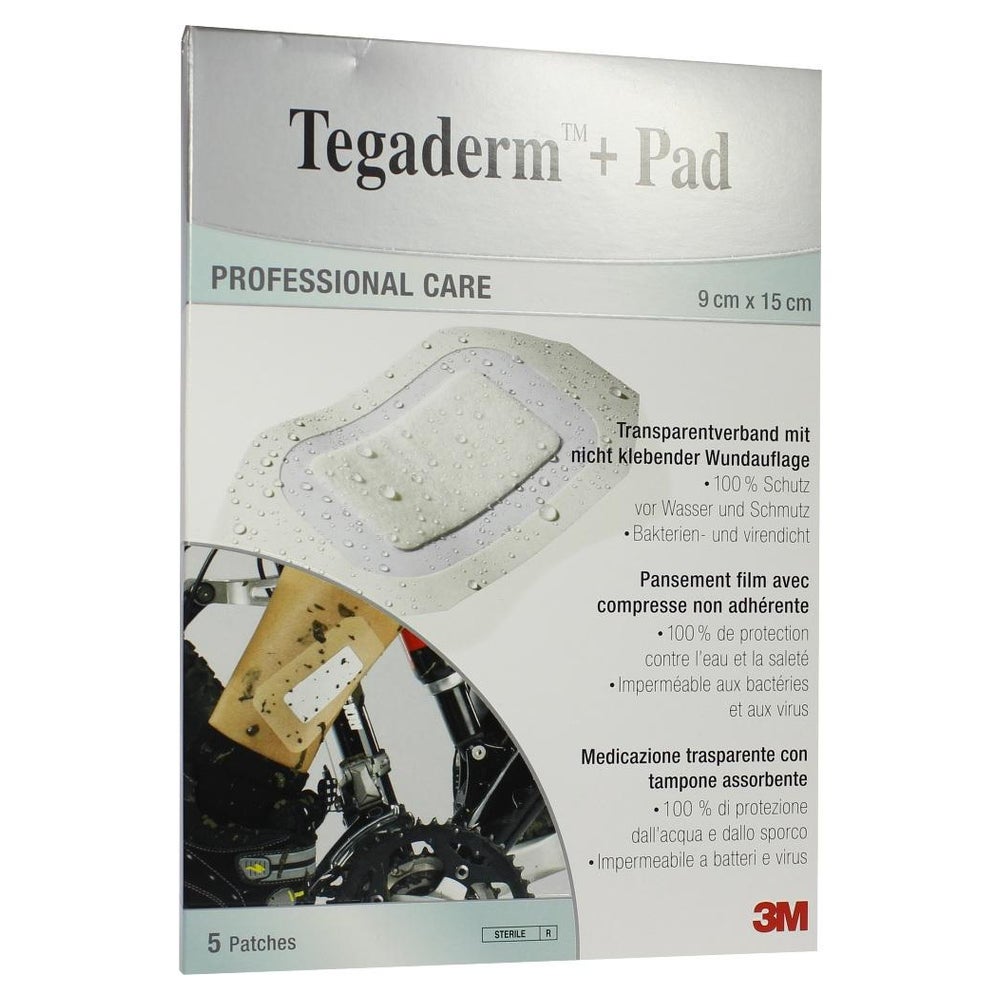 Tegaderm 3M Plus Pad 9x15 cm Fertigverband 5 St