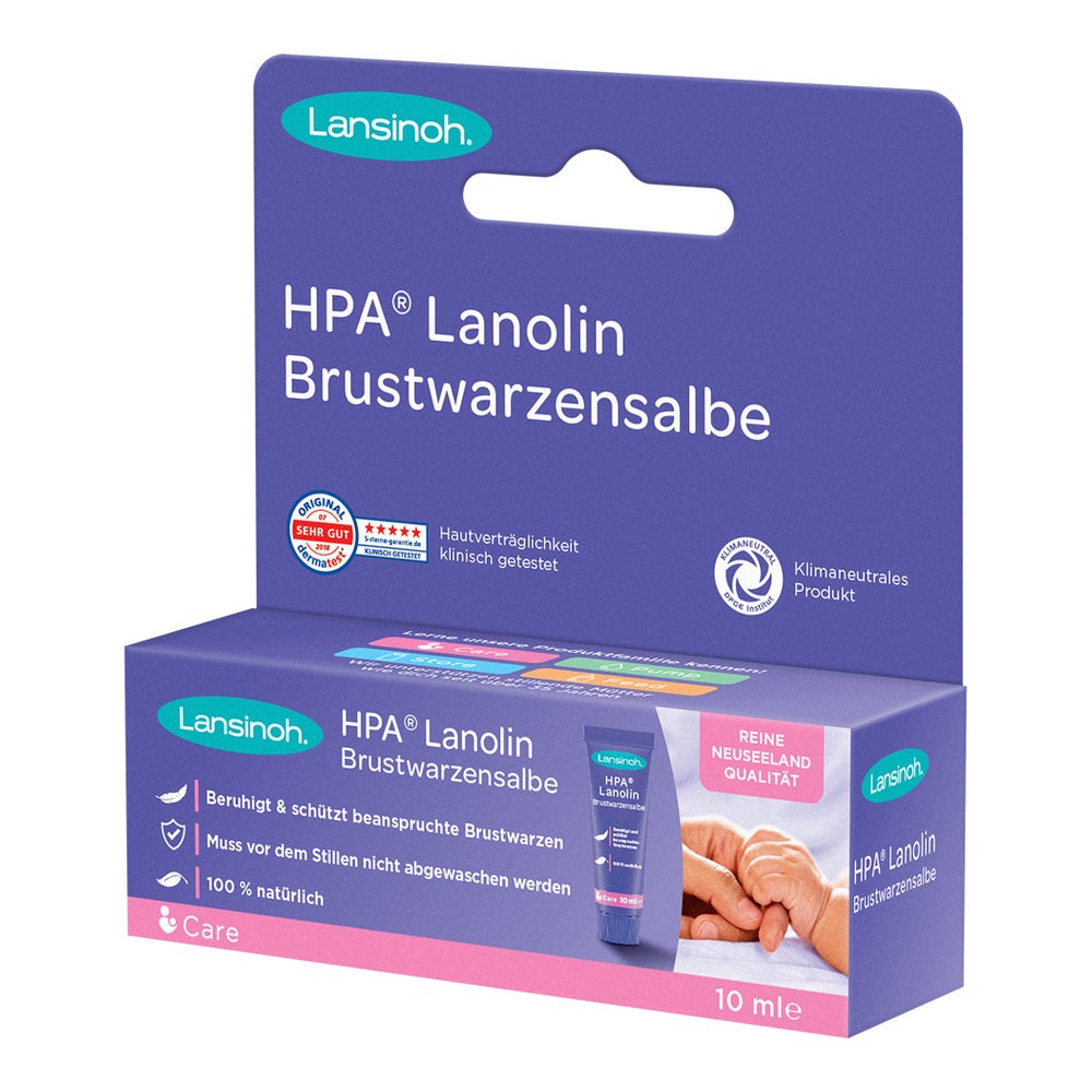Lansinoh HPA Lanolin klimaneutral Salbe 10 ml
